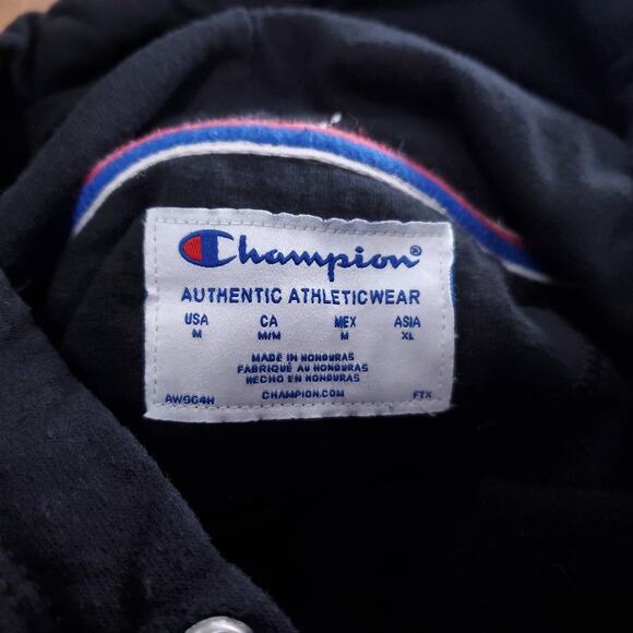 Champion Hoodie Womens M Solid Fleece C Logo Athleisure Sporty - Picture 9 of 11